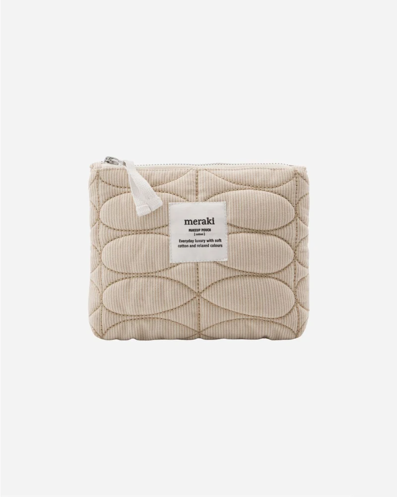 MERAKI Kosmetiktasche Mentha Offwhite