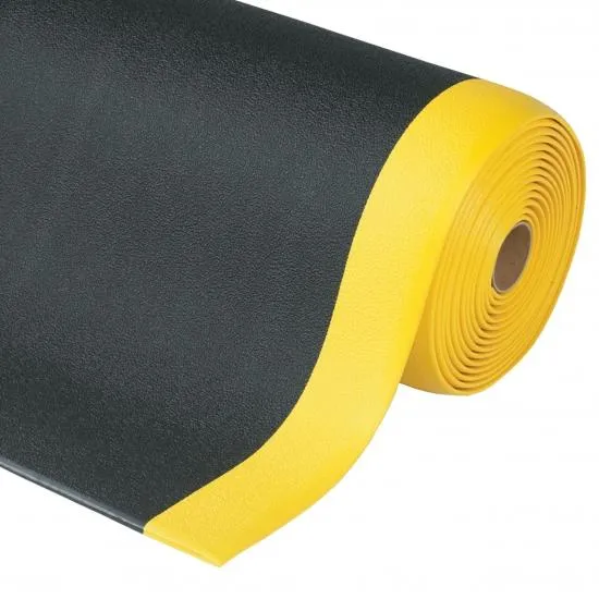 NOTRAX ANTI ERMÜDUNGSMATTE 411 SOF TRED SCHWARZ/GELB