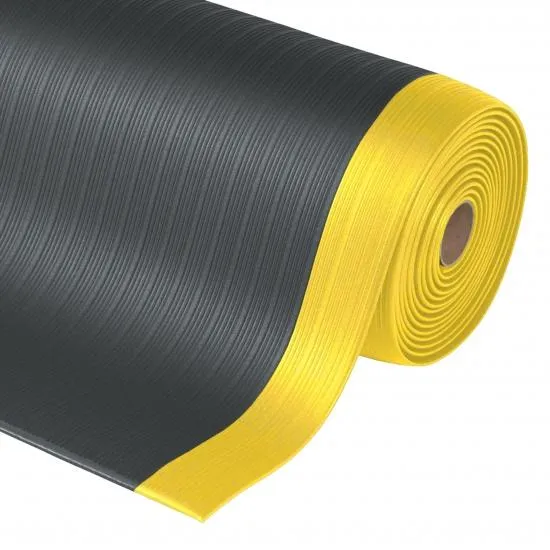 NOTRAX 408 Airug® Plus Anti Ermüdungsmatte SCHWARZ/GELB