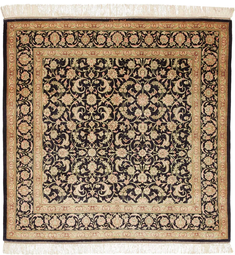 Ghom aus reiner Seide | 100 x 100 cm | Nr. 12-475109