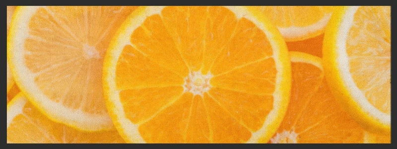 Küchenteppich Orange 4402