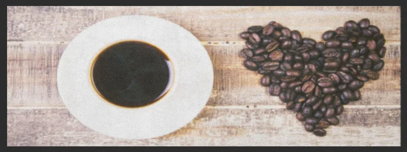 Küchenteppich Kaffee 4383