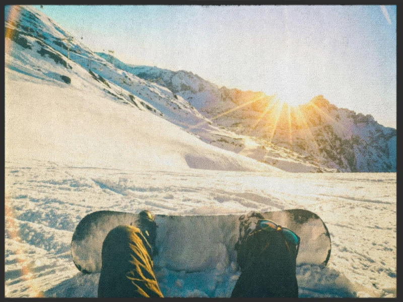 Fussmatte Snowboard 4968