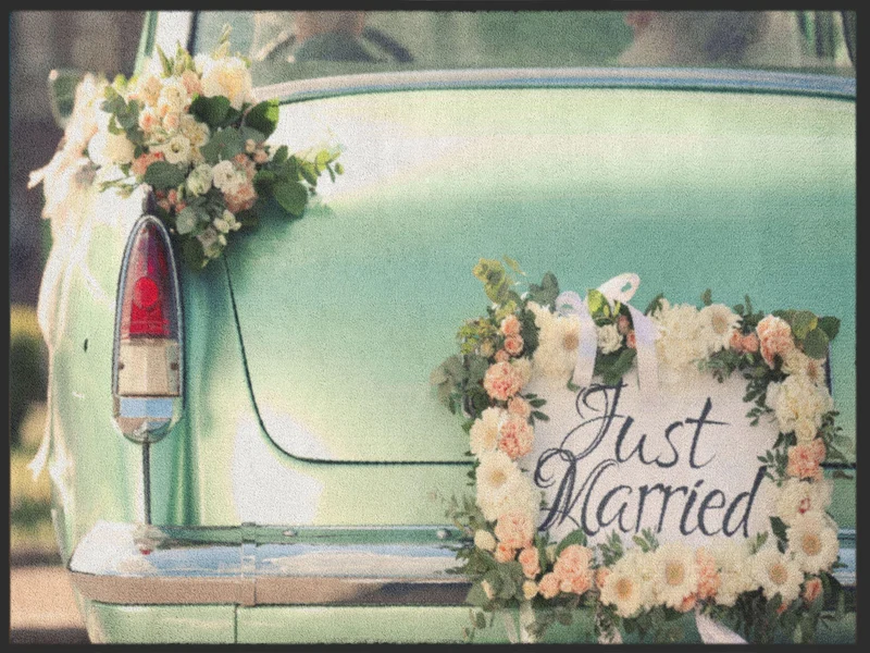 Fussmatte Just Married 4964