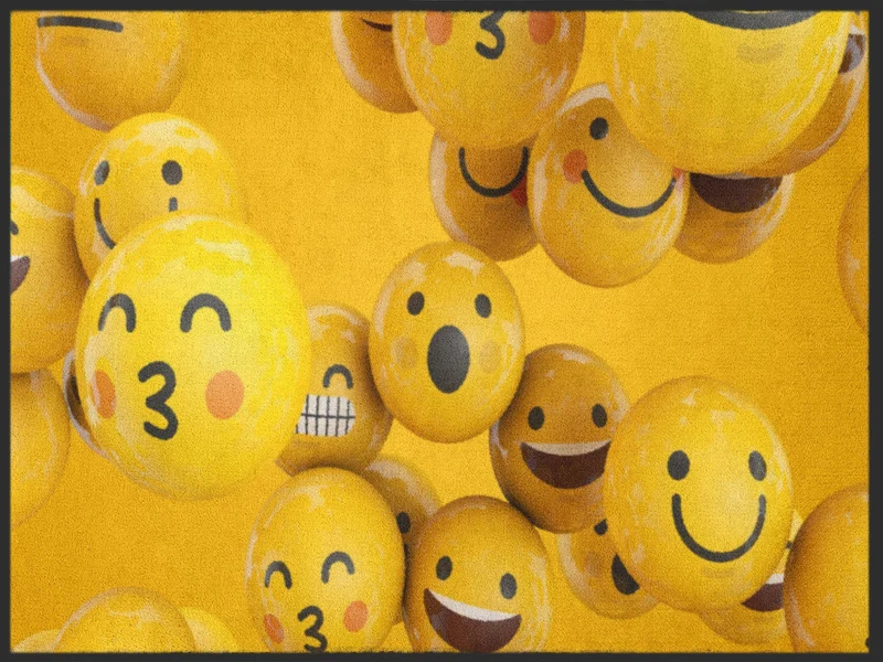 Fussmatte Smiley 4959