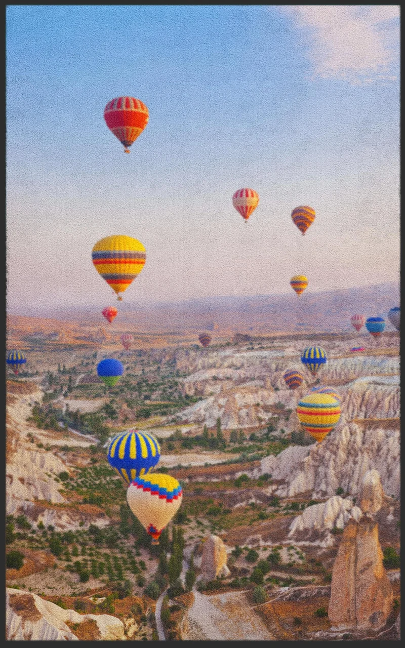 Fussmatte Heißluftballon 7124