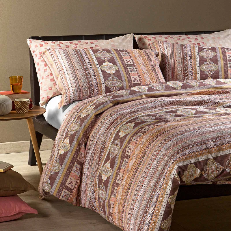 Copripiumino con federe st.moritz Winter Cottage in Cotone