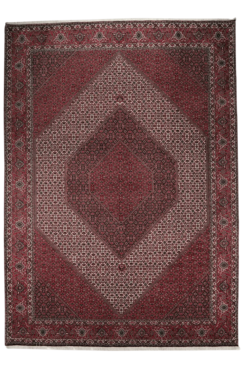 Bidjar · Handgeknüpft – Rot, 355x254 cm