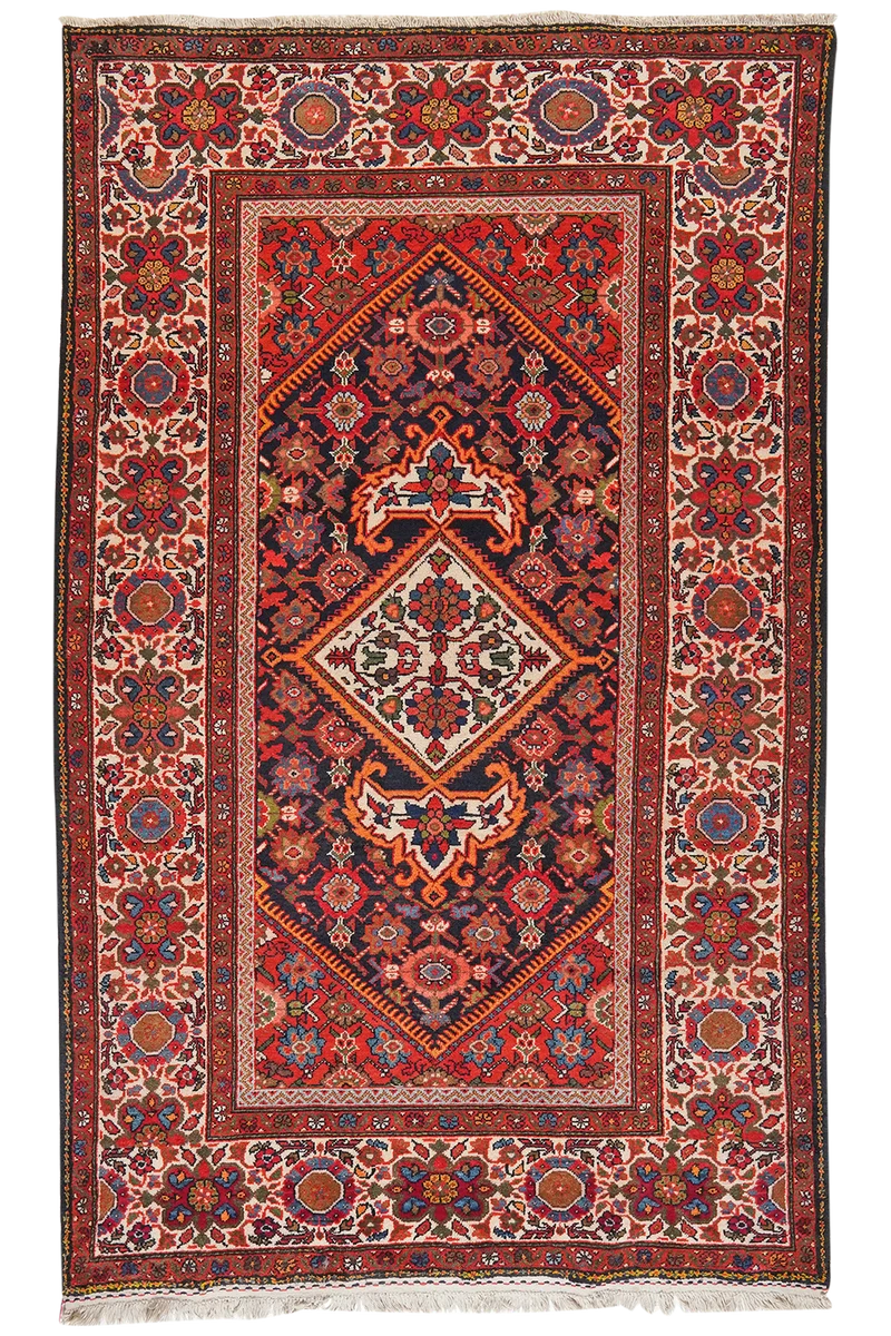 Farahan · Handgeknüpft – Blau, 264x159 cm