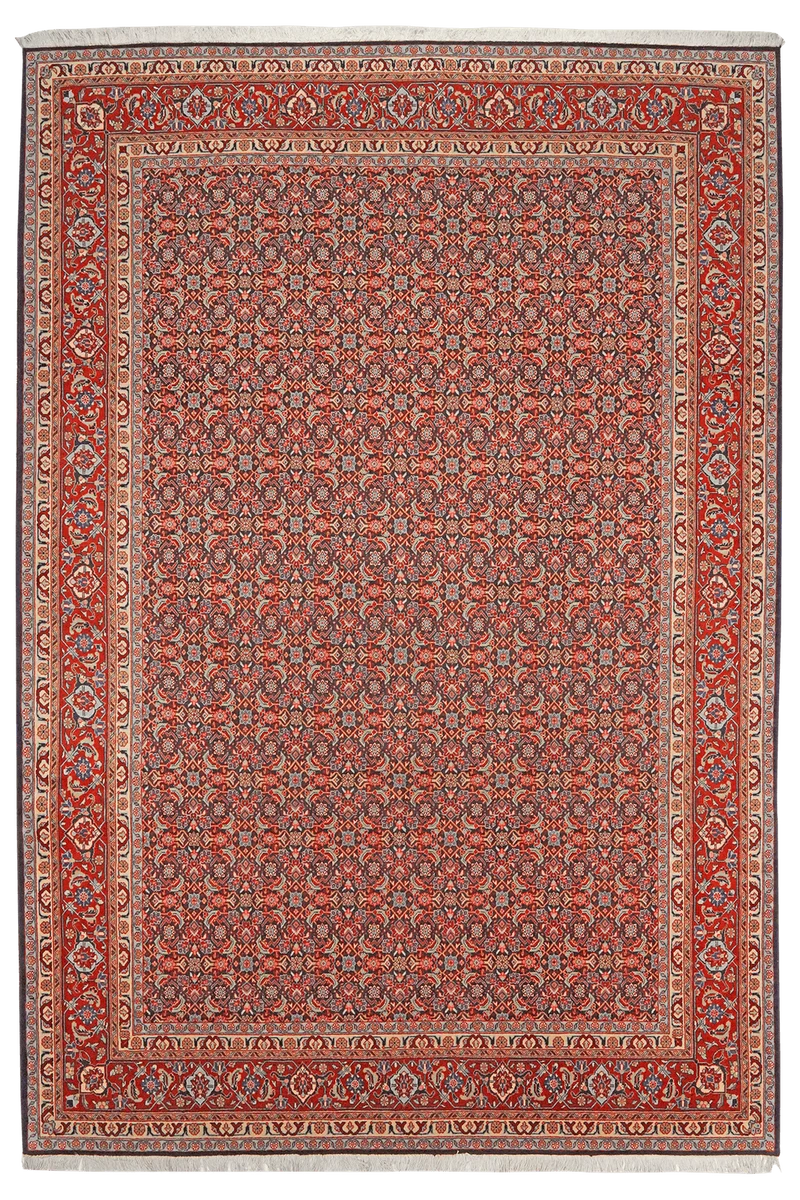 Tabriz Old · Handgeknüpft – Blau, 292x199 cm