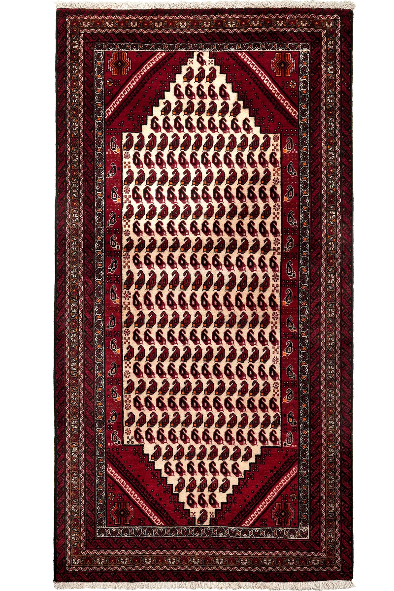 Belutch · Handgeknüpft – Beige, 192x98 cm