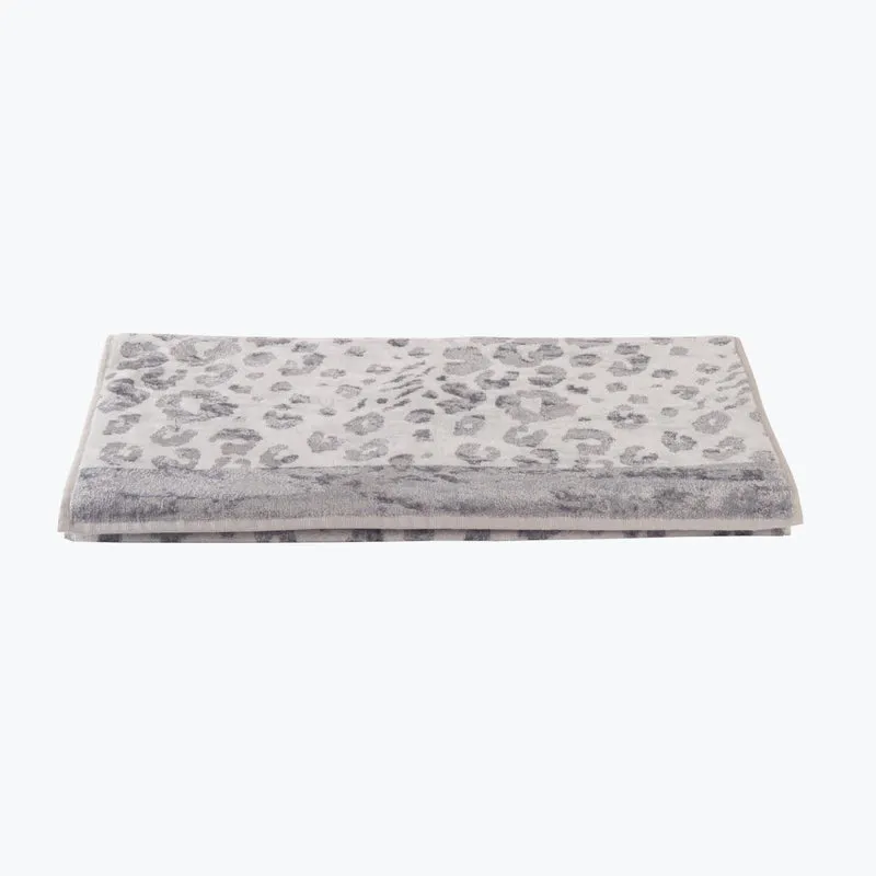 Telo Bagno lucca silver Moderno in Spugna 500 gr/mq