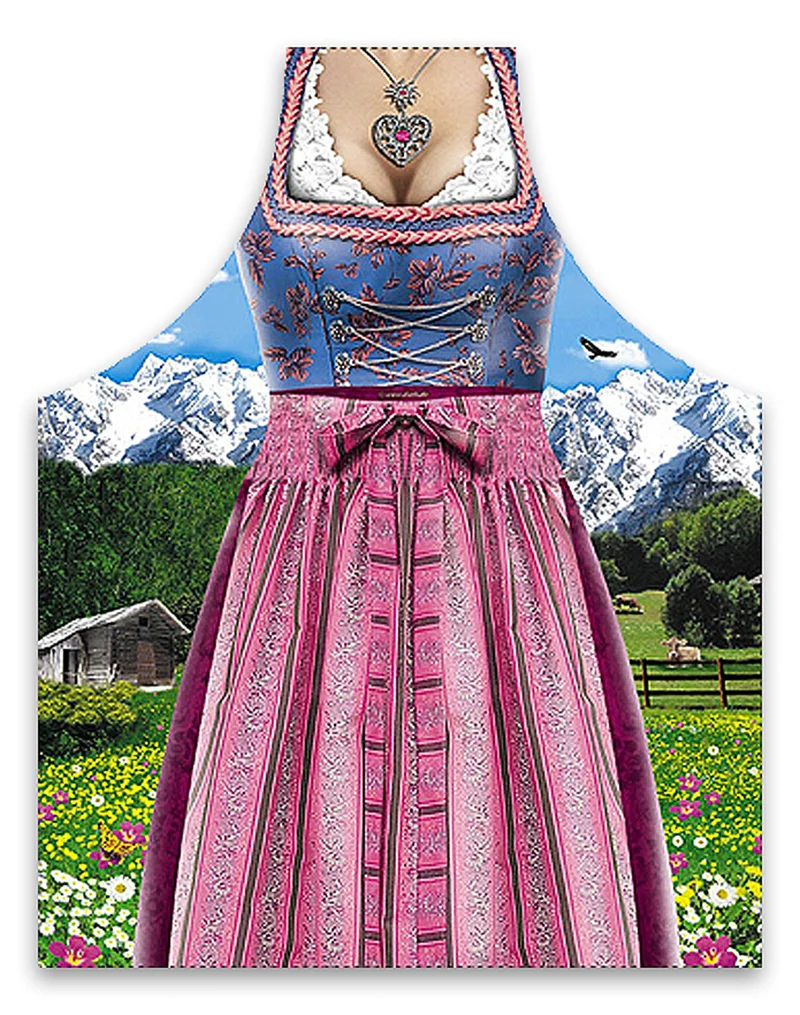 Dirndl Kochschürze Bayerische Tracht