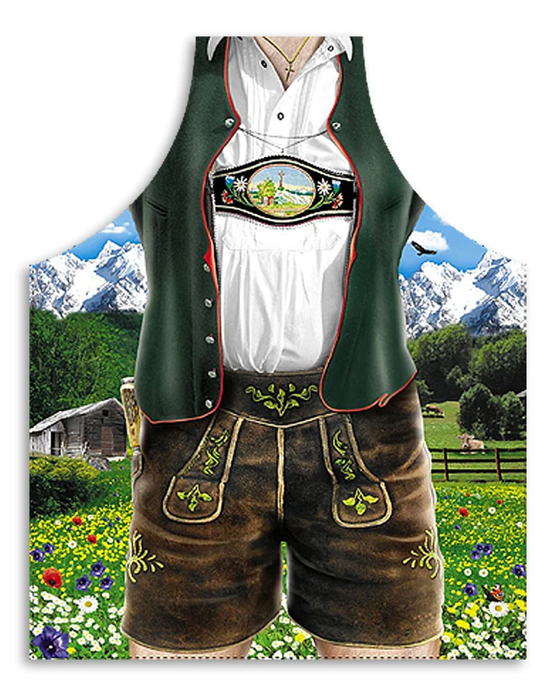 Lederhose Kochschürze Bayerische Tracht