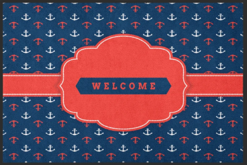 Fussmatte Welcome Anker 4136