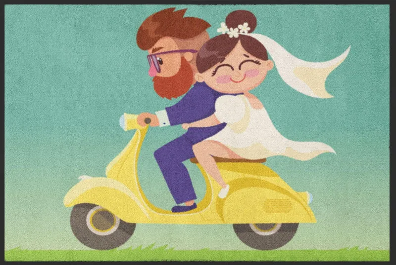 Fussmatte Hochzeit 4105