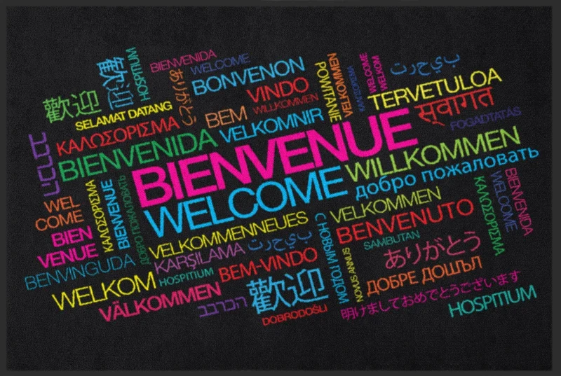 Fussmatte Bienvenue 4049
