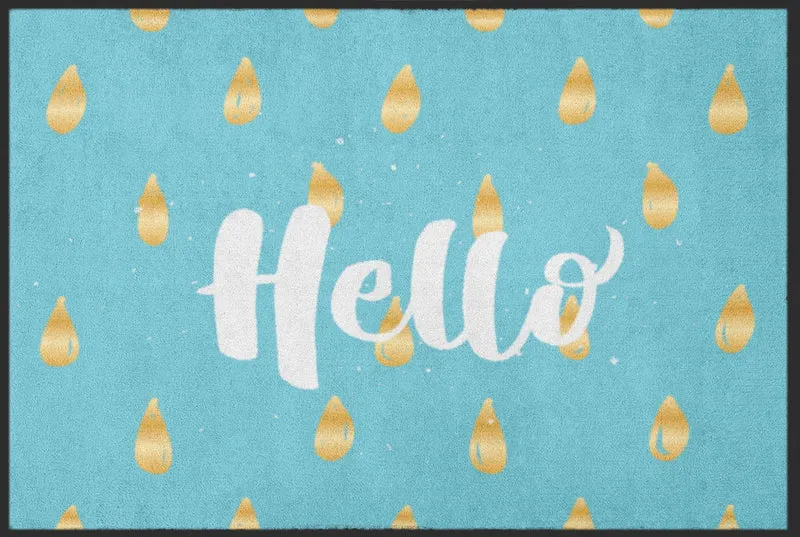 Fussmatte Hello 4046