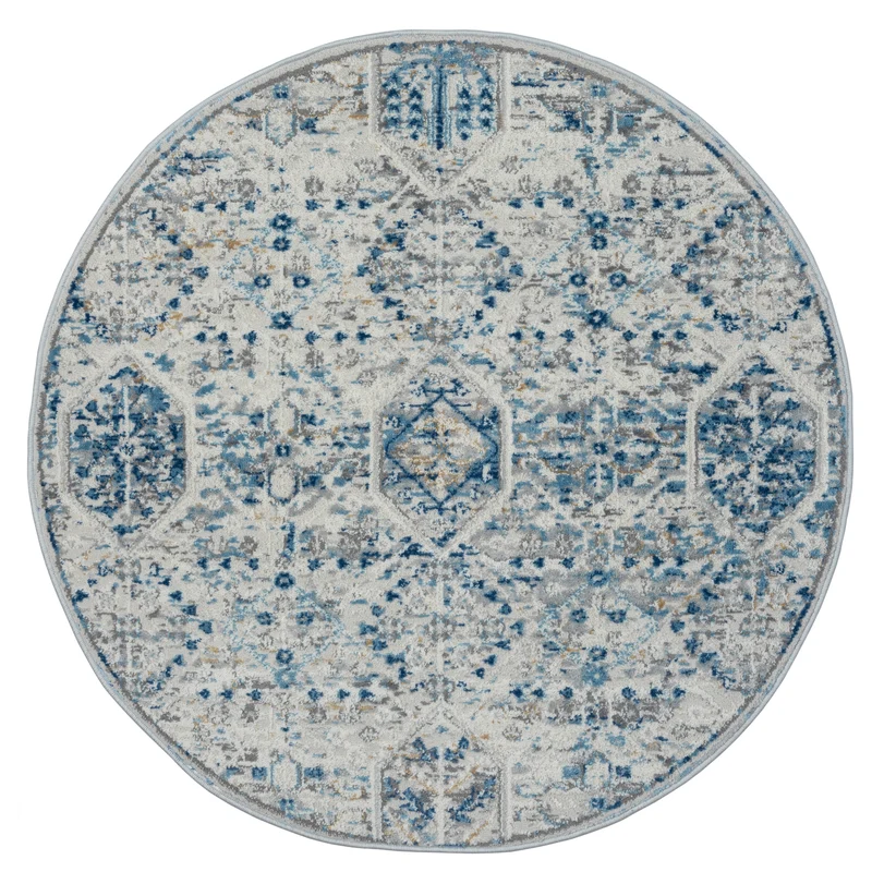 Teppich HERIZ No.2 rund multi-color 120 x 120 cm