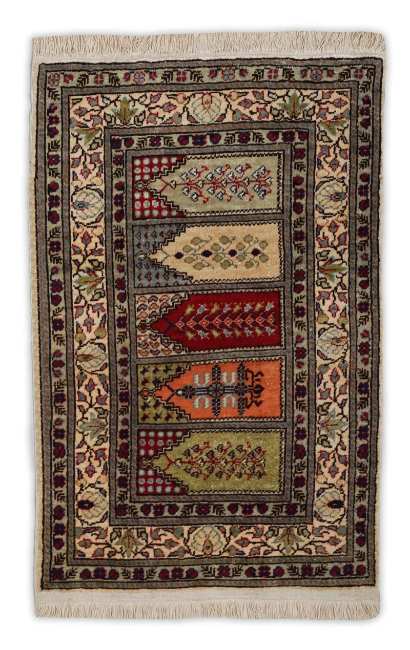 Hereke aus reiner Seide | 63 cm x 42 cm | Nr. Z-1370