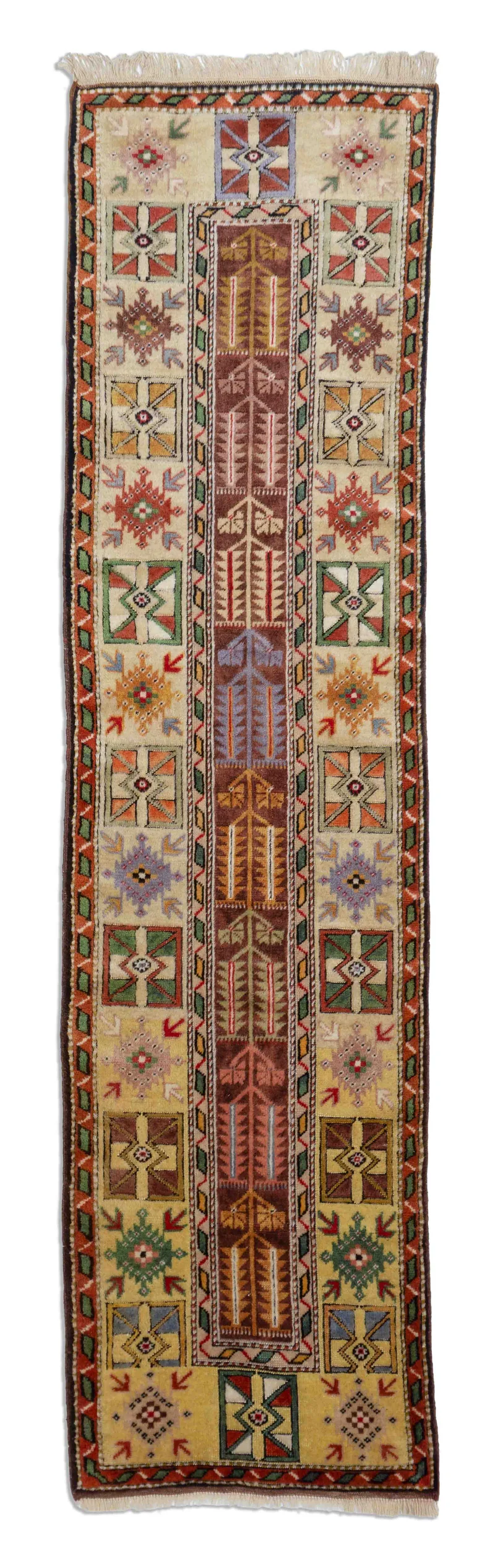 Alter Türkischer Orientteppich | 280 x 73 cm | Nr. 19412