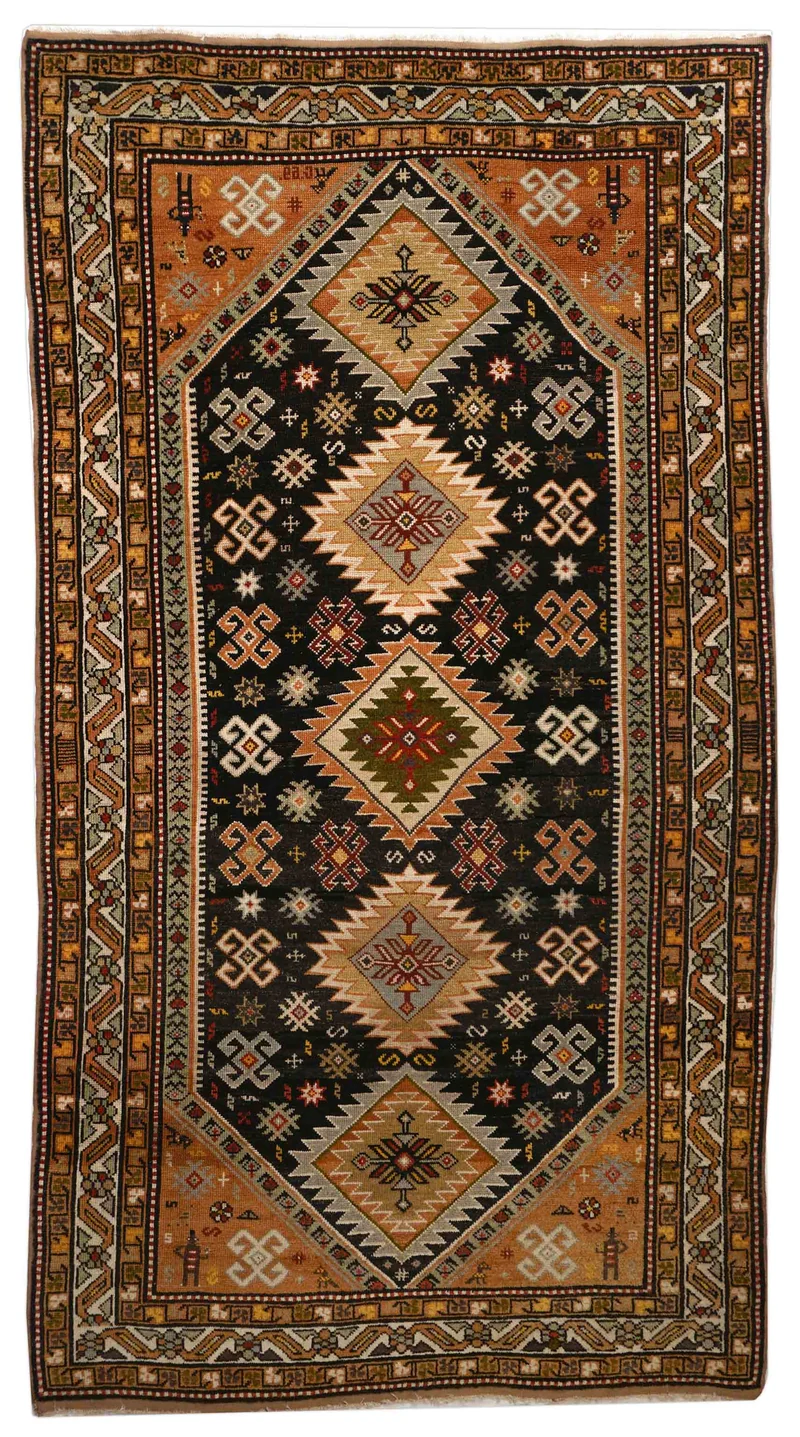 Alter Türkischer Orientteppich | 271 cm x 152 cm | Nr. Z-3108