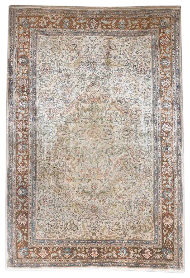 Hereke aus reiner Seide | 327 cm x 222 cm | Nr. Z-2686