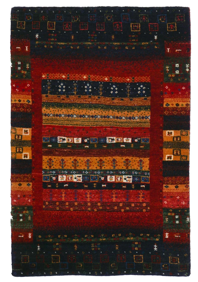Indischer Gabbeh | 93 cm x 62 cm | Nr. Z-4152