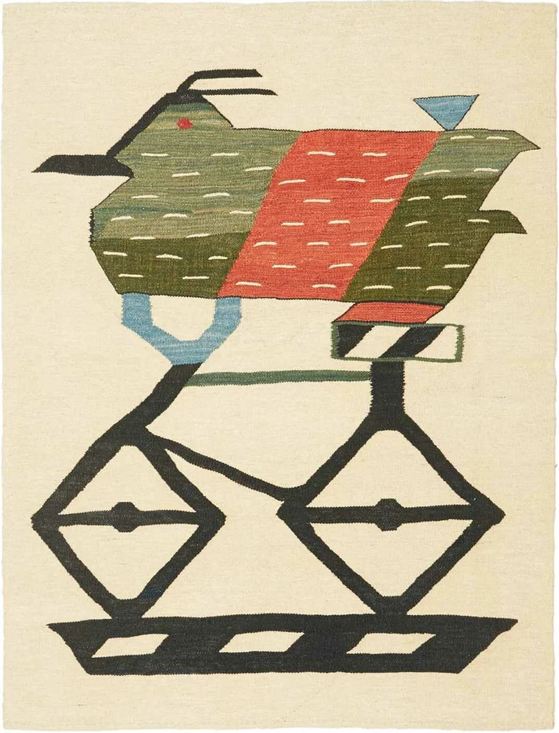 Kelim | 161 cm x 123 cm | Nr. Z-2938