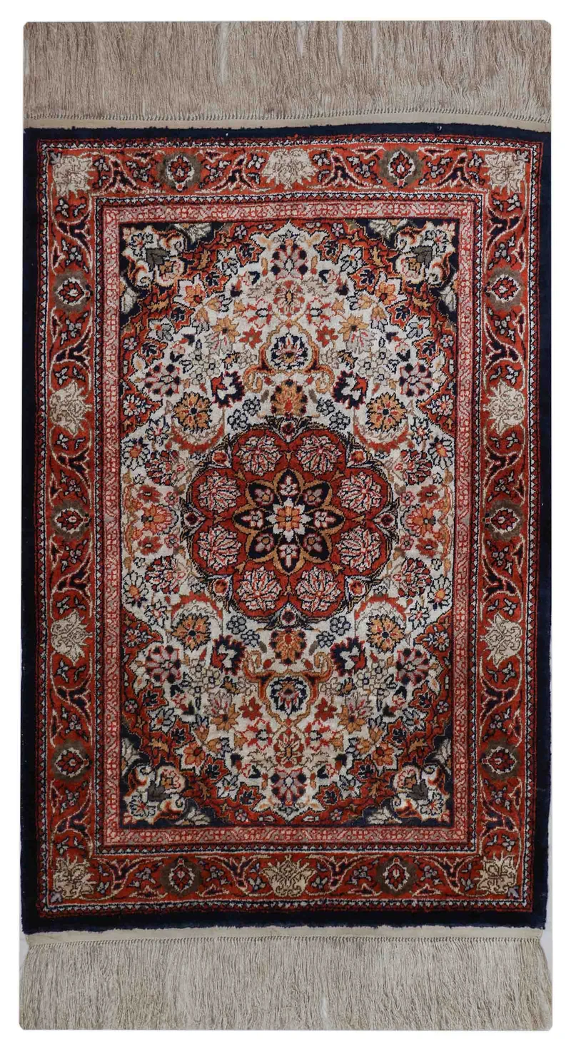 Chinesischer Keshan aus reiner Seide | 95 cm x 62 cm | Nr. Z-2804