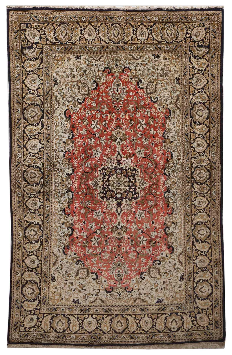 Ghom aus reiner Seide | 206 cm x 132 cm | Nr. Z-2669