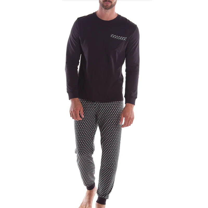 Pigiama sporty in Jersey di Cotone