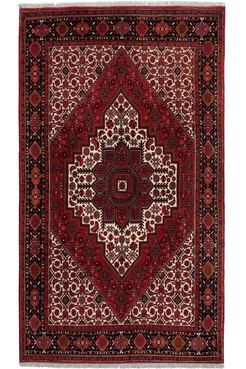 Goltuk · Handgeknüpft – Rot, 204x123 cm