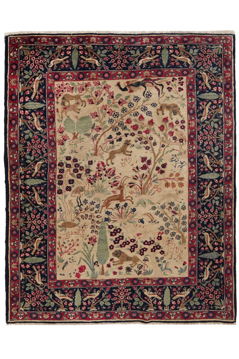 Khoy · Handgeknüpft – Beige, 188x152 cm
