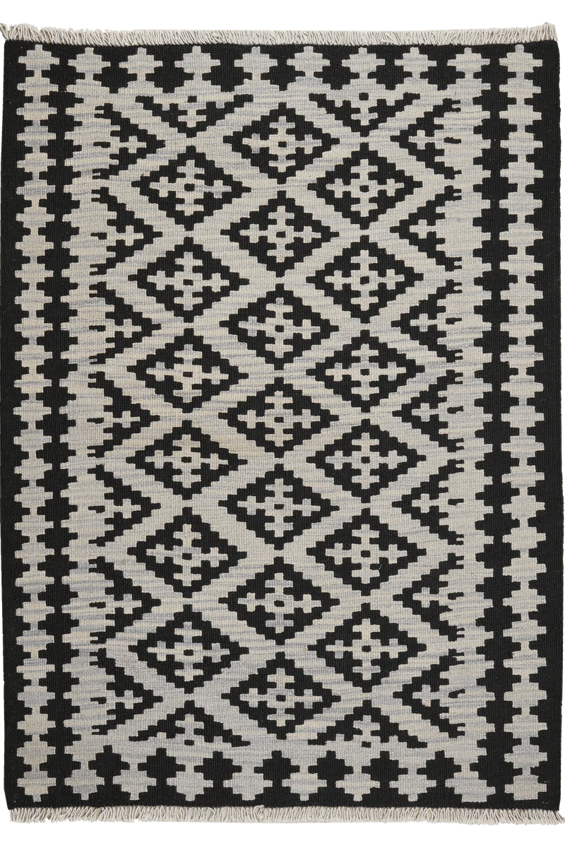 Kelim Gashgai · Handgewebt – Beige, 144x103 cm