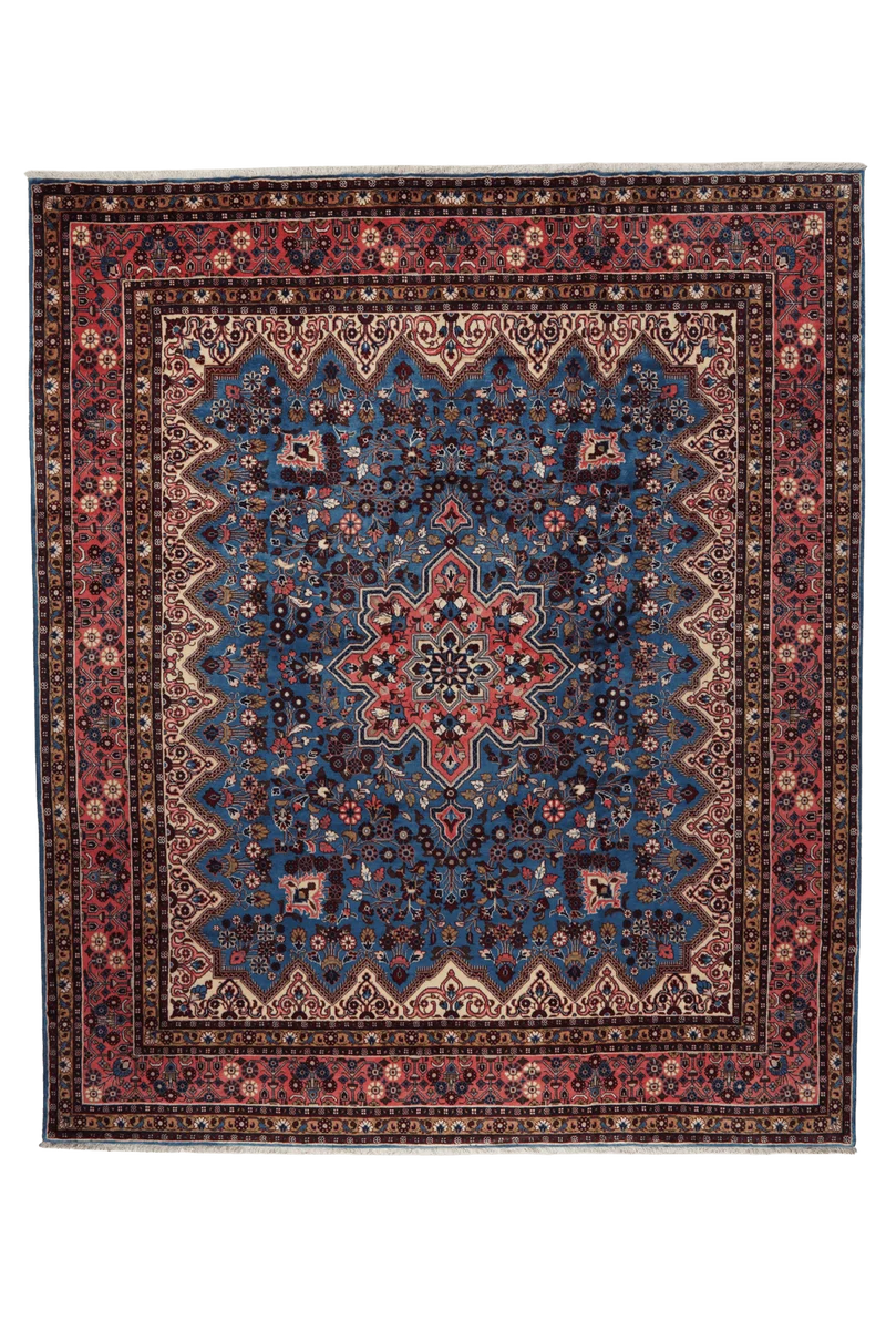 Mehreban · Handgeknüpft – Blau, 307x261 cm