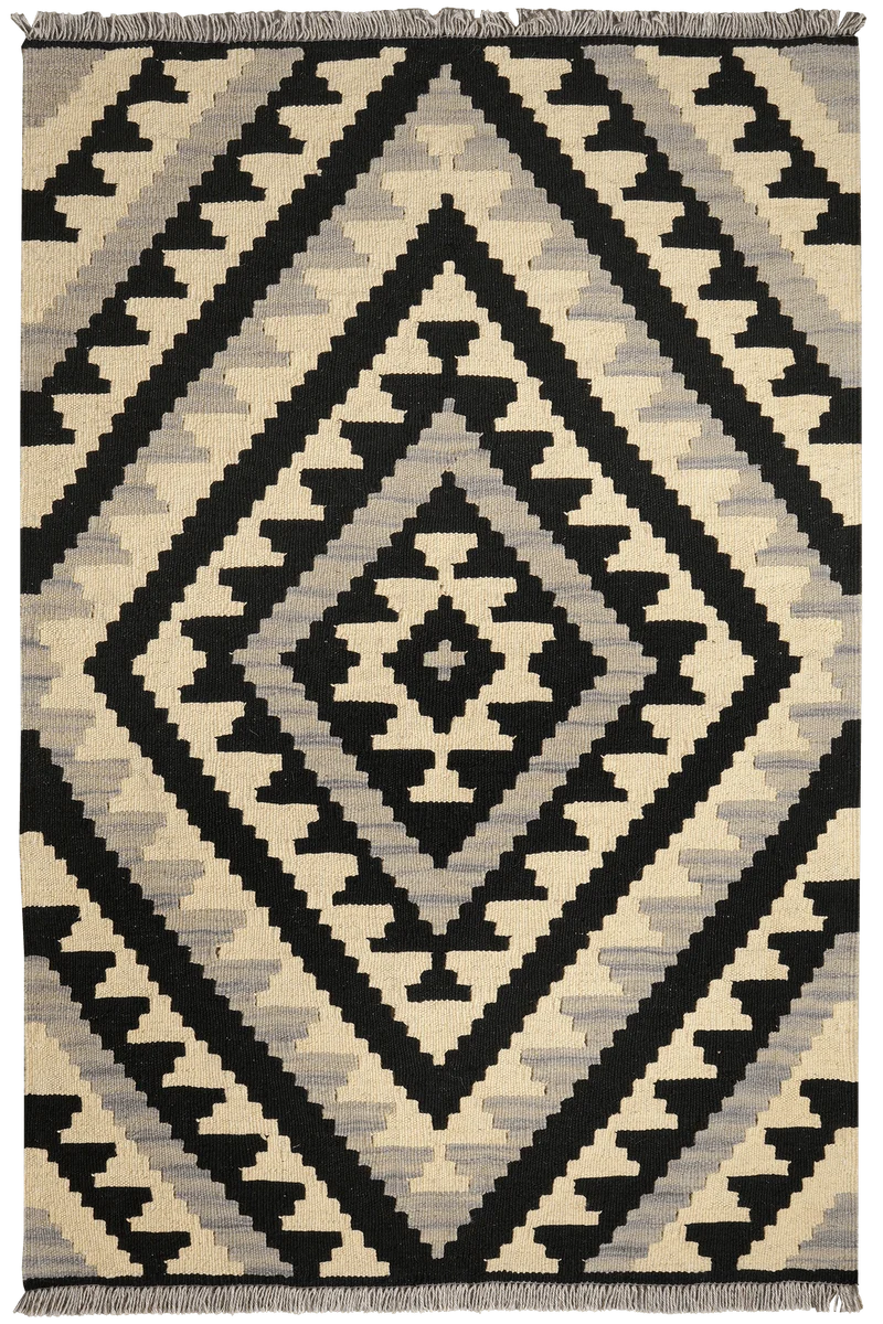 Kelim Gashgai · Handgewebt – Beige, 148x99 cm