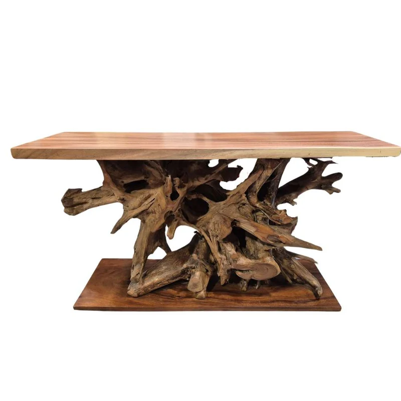 Individuelle Teak Konsole RADICA Natural ca. L150cm Suar