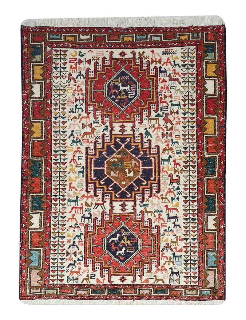 Soumak Kelim | 134 cm x 101 cm | Nr. Z-1594