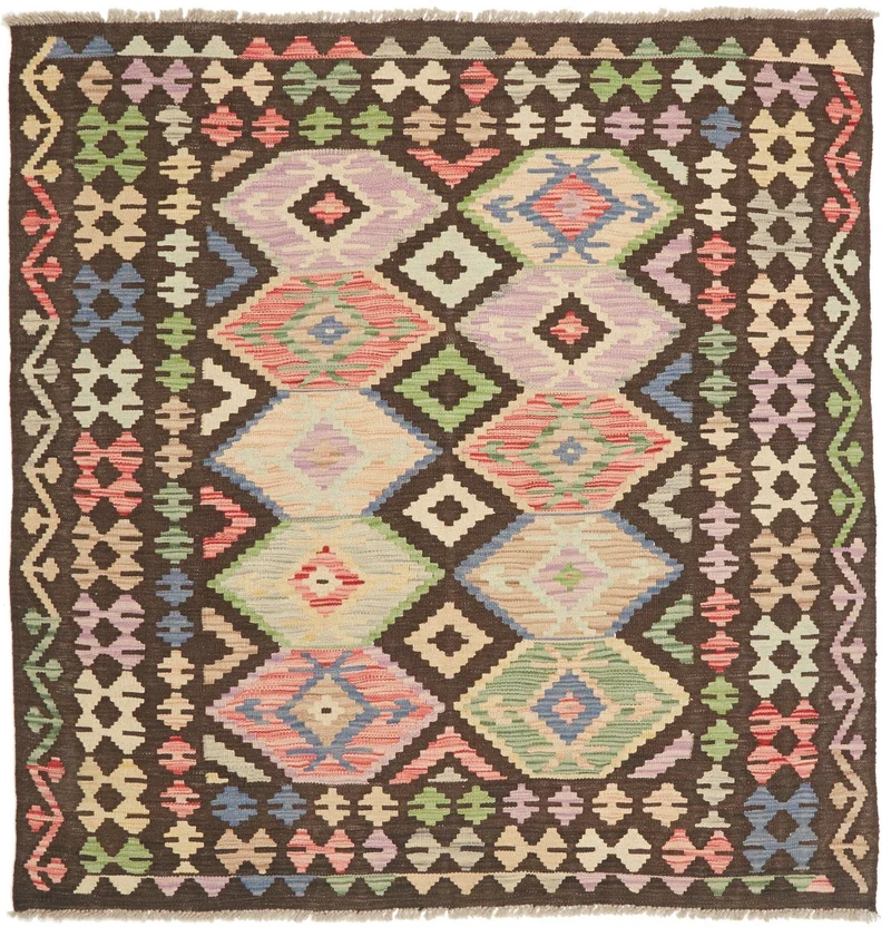Kelim | 142 cm x 143 cm | Nr. Z-2216