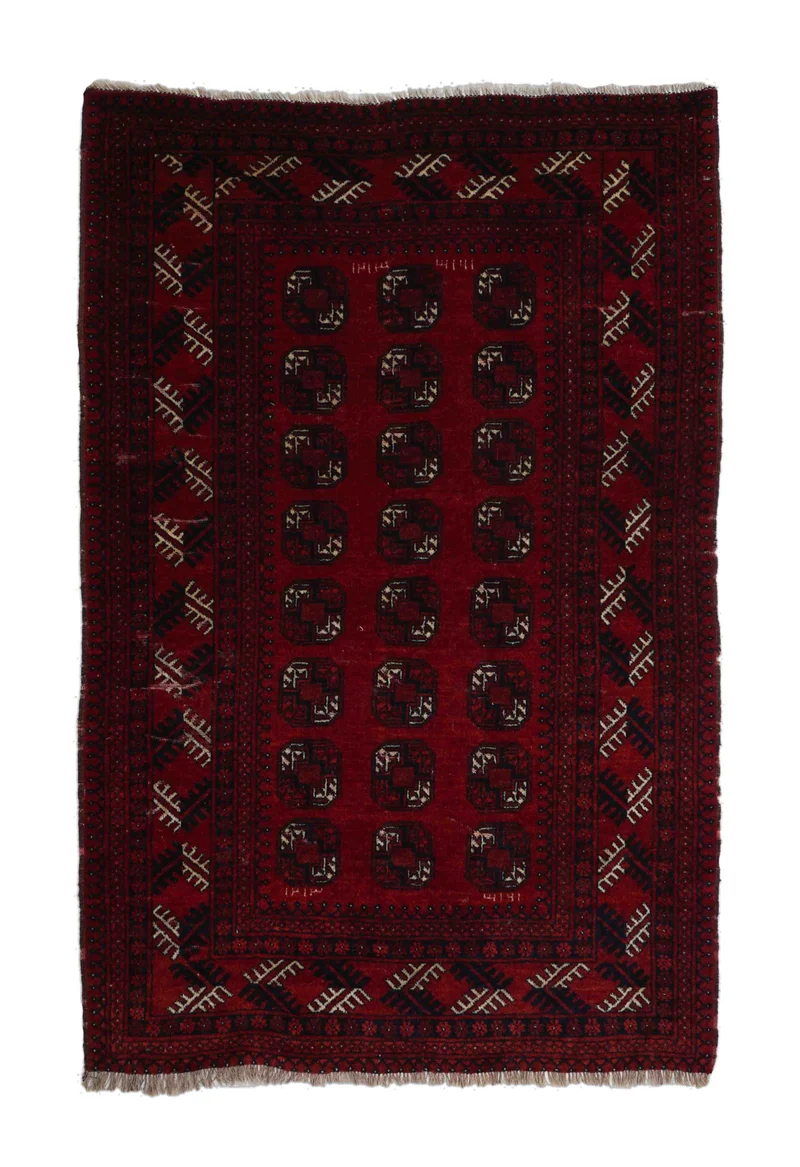 Alter Afghan | 206 x 134 cm | Nr. 19934