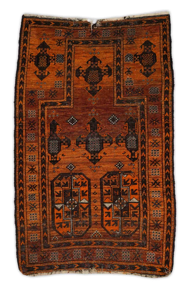Alter Afghan | 138 cm x 89 cm | Nr. Z-566