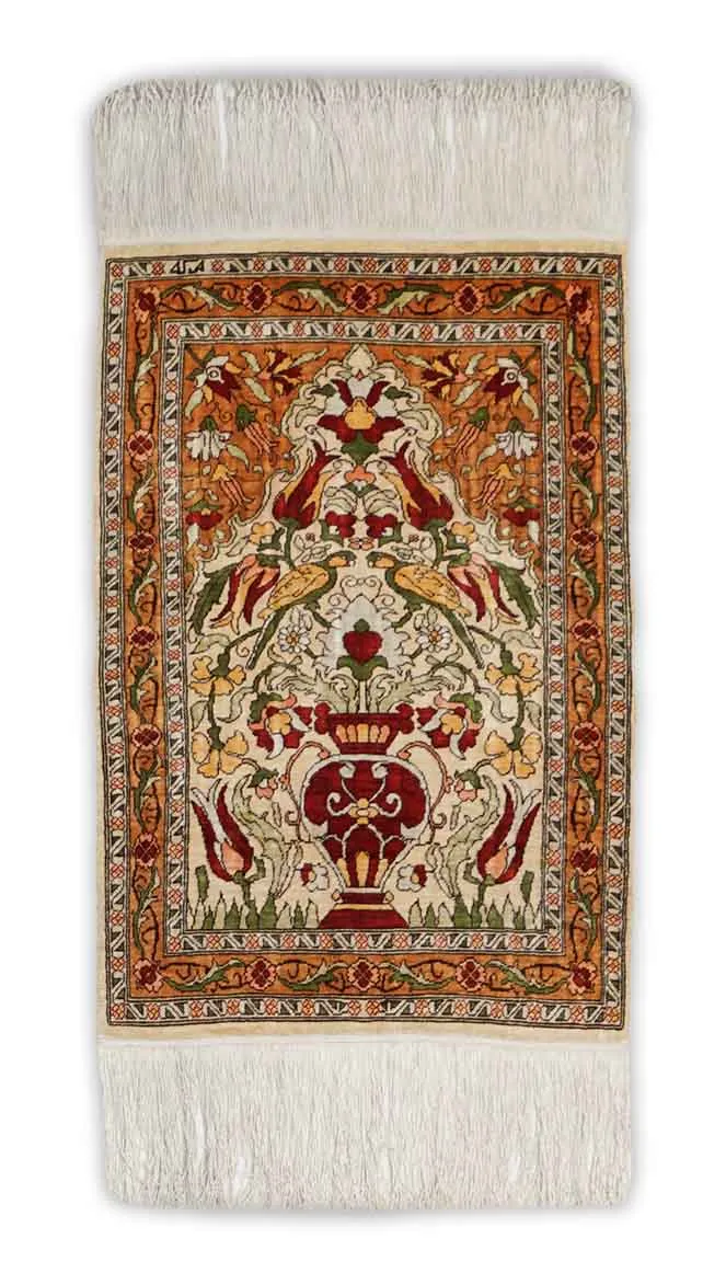 Hereke aus reiner Seide | 57 cm x 40 cm | Nr. Z-973