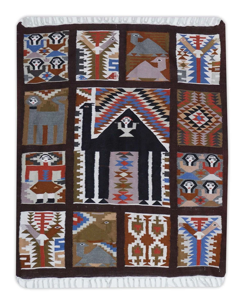 Kelim | 93 cm x 79 cm | Nr. Z-1474