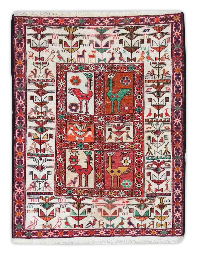 Soumak Kelim aus reiner Seide | 99 cm x 47 cm | Nr. Z-1458