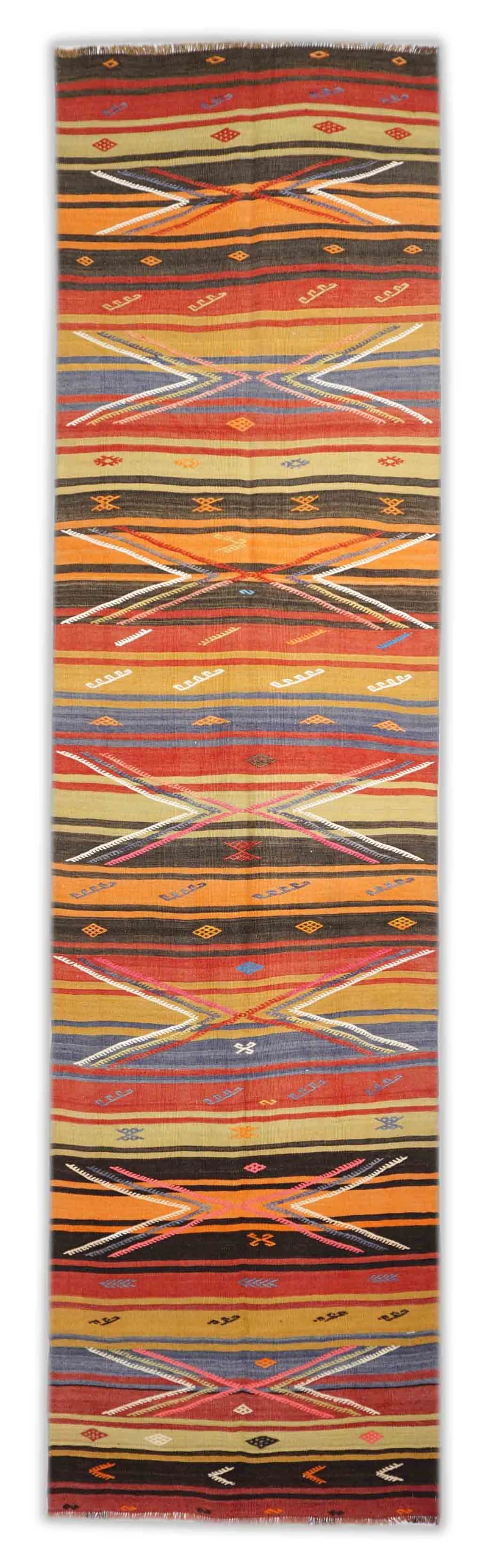 Alter Kelim | 363 cm x 96 cm | Nr. Z-1896