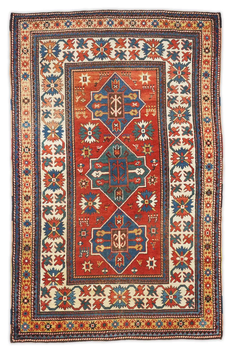 Antiker Kazak | 217 cm x 139 cm | Nr. Z-409