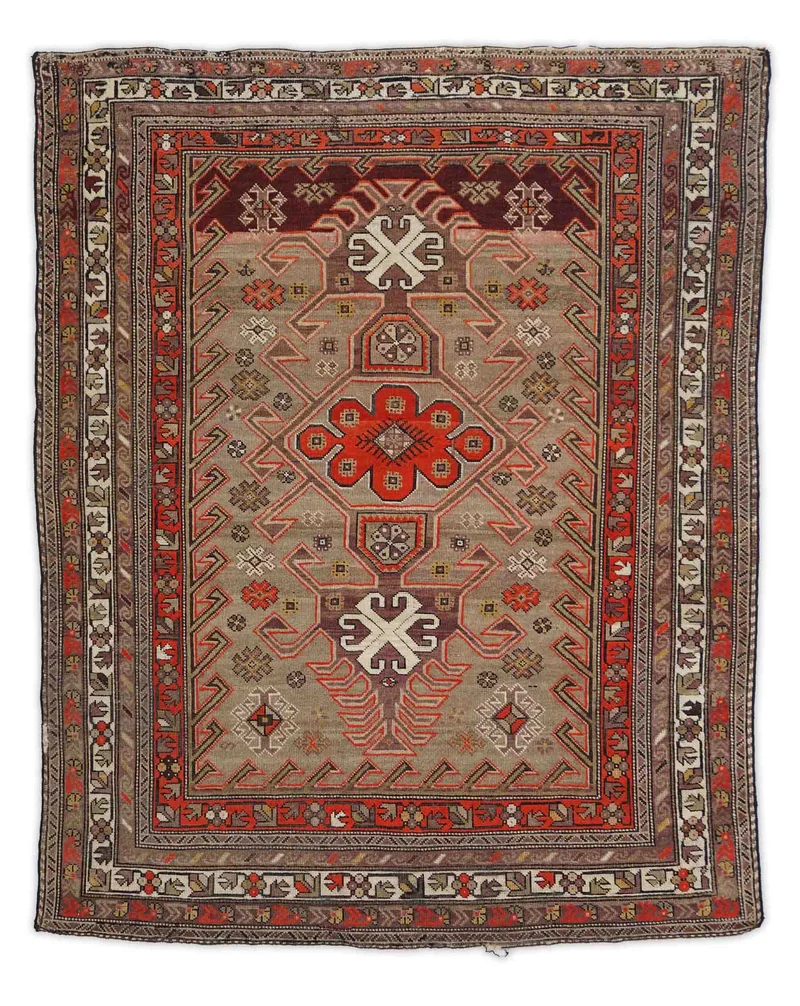 Antiker Kazak | 156 cm x 125 cm | Nr. Z-333