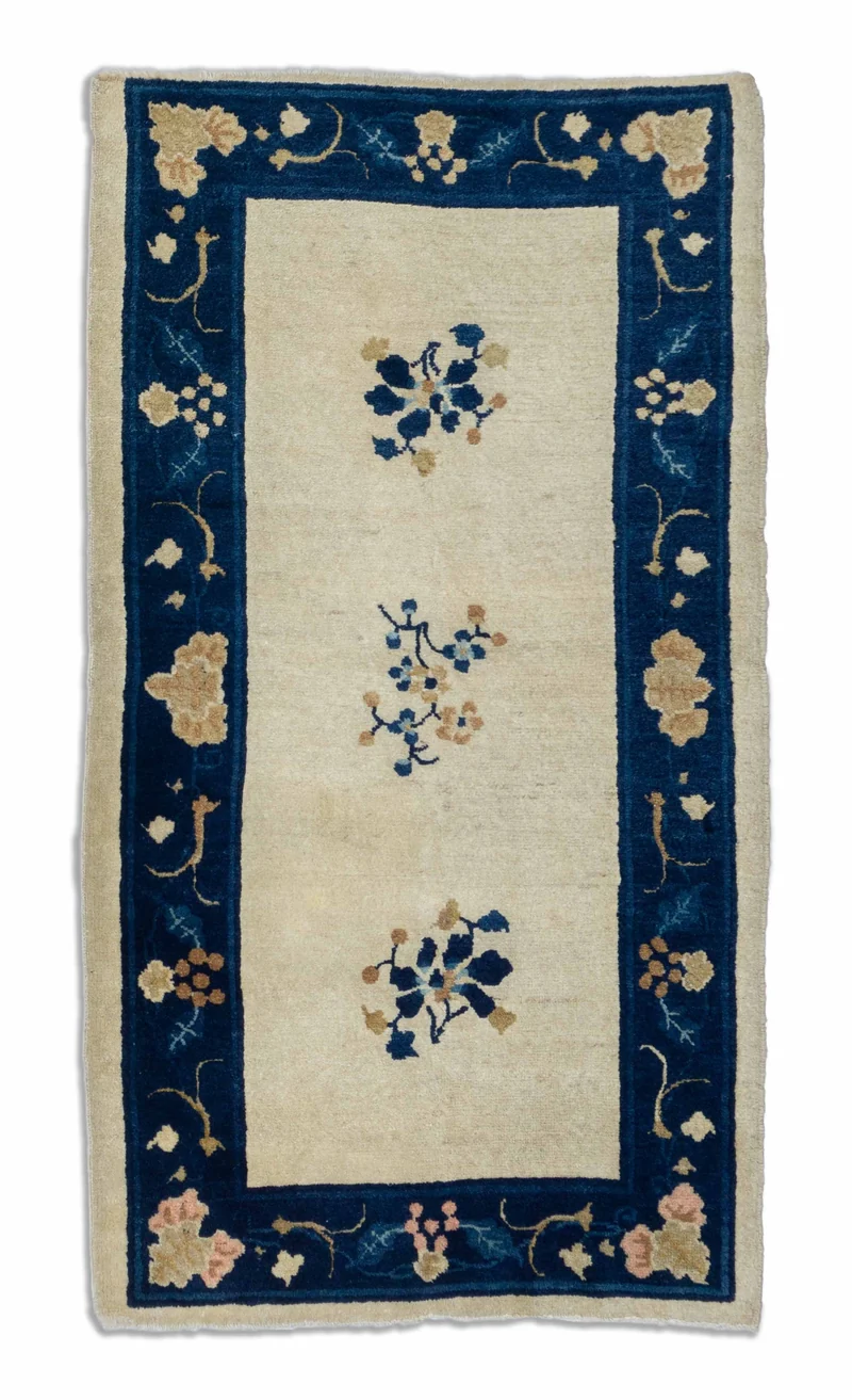 Antiker US Import China Teppich | 147 x 80 cm | Nr. 15705