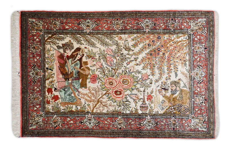 Ghom aus reiner Seide | 163 cm x 109 cm | Nr. Z-761